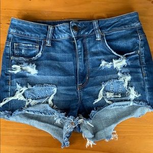 American eagle jean shorts